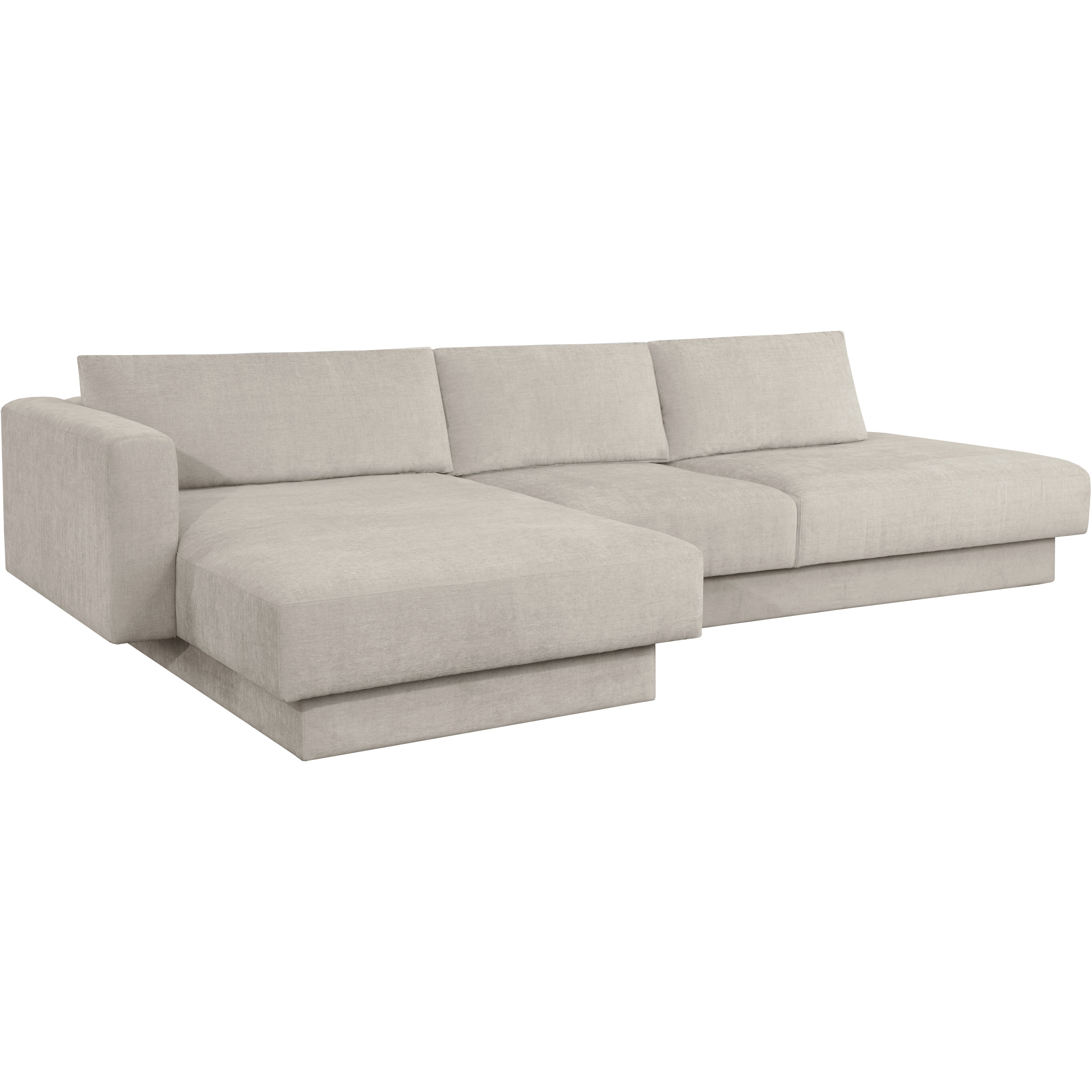 Tecoma Danny Cream Sofa Chaise, LAF